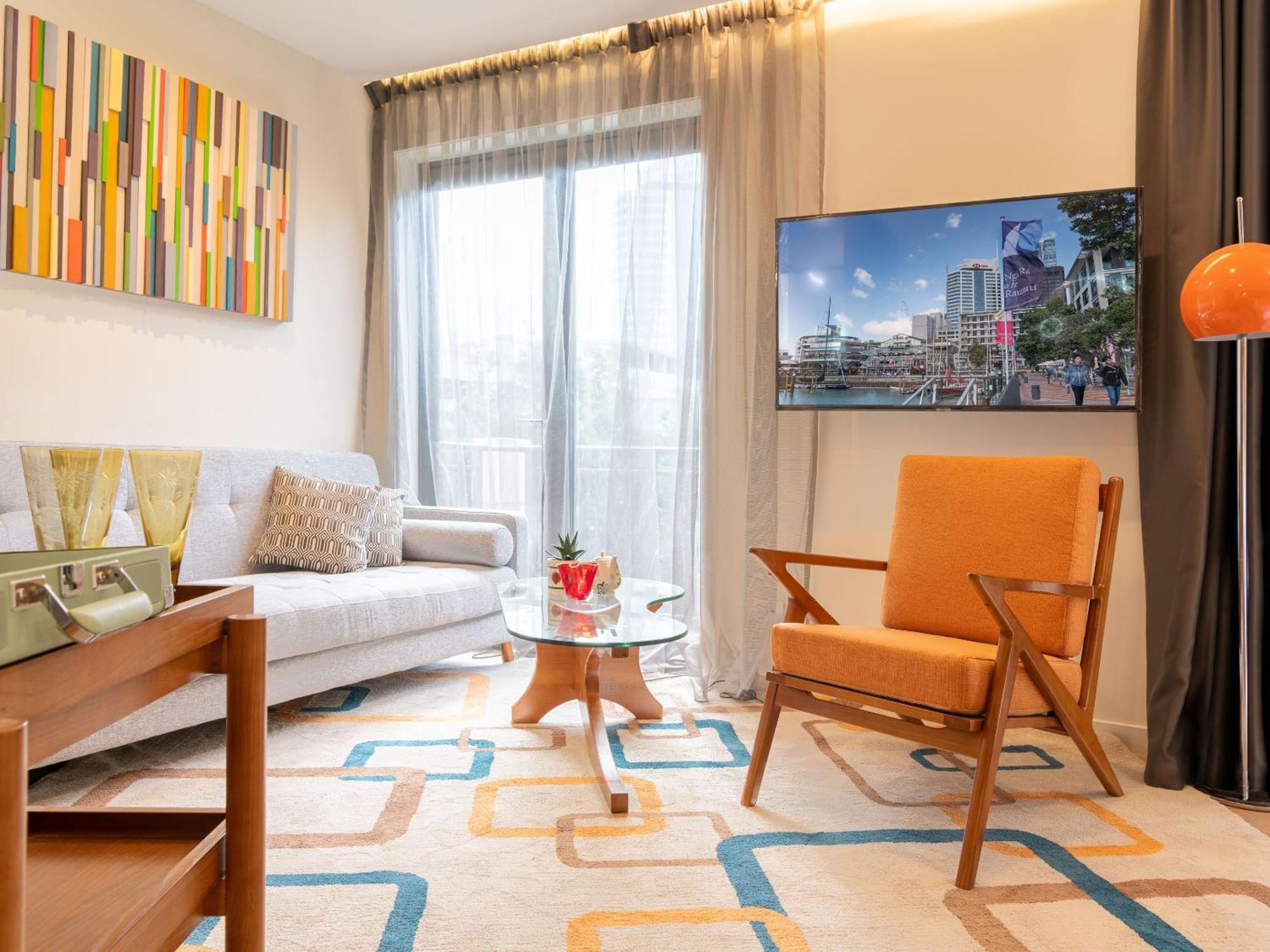 מלון Ohtel אוקלנד מראה חיצוני תמונה Living room