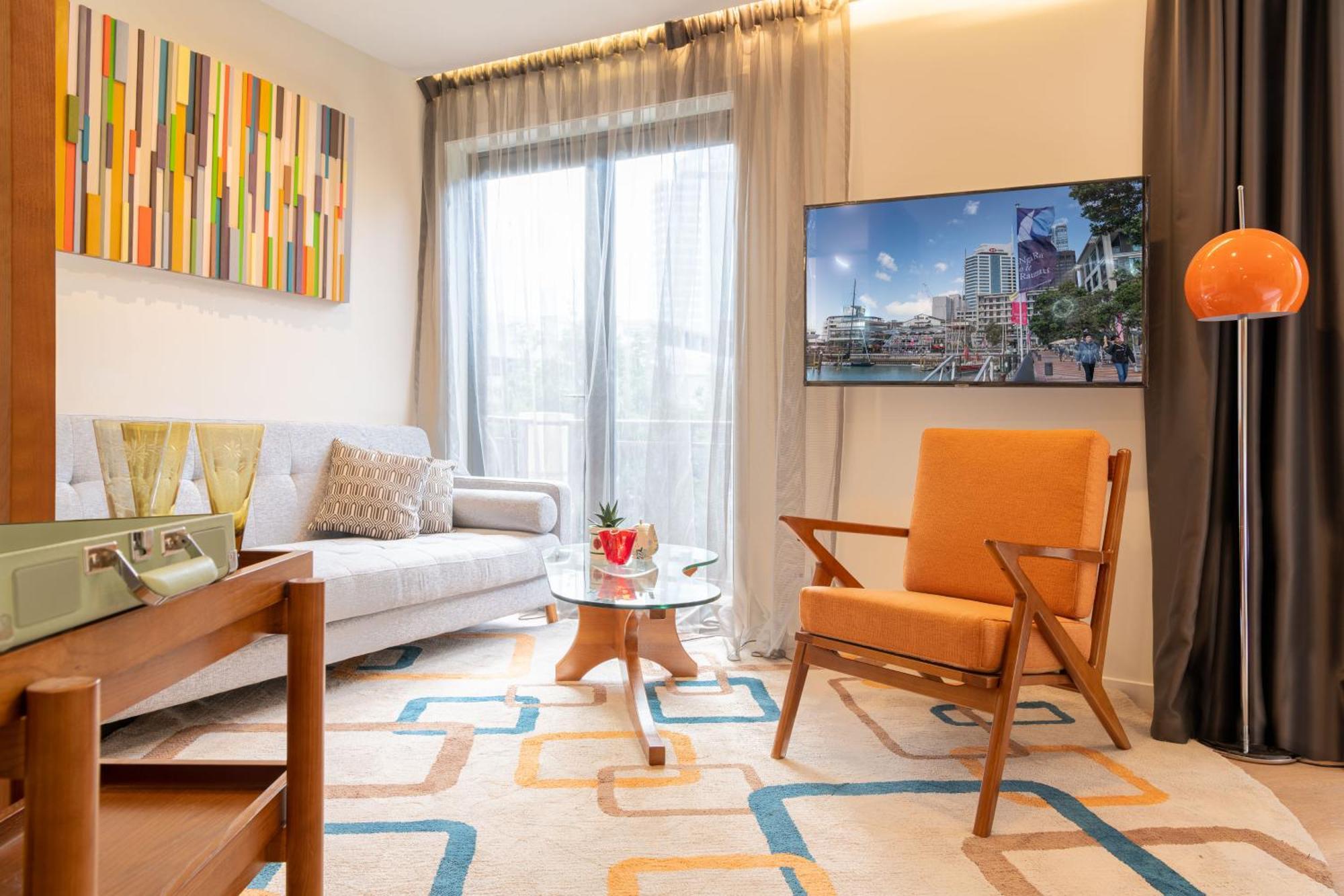 מלון Ohtel אוקלנד מראה חיצוני תמונה Living room