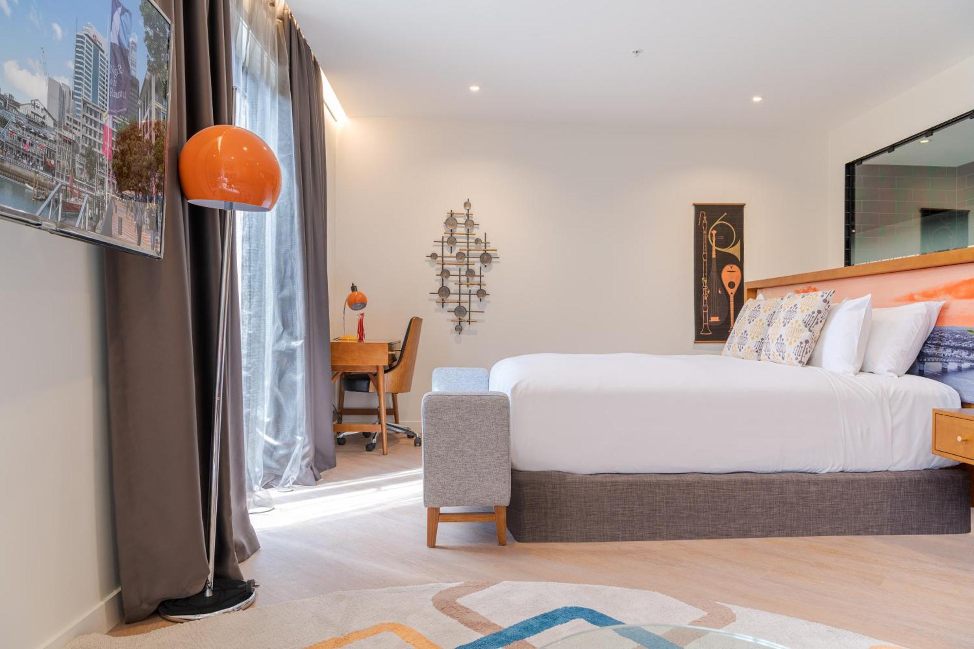 מלון Ohtel אוקלנד מראה חיצוני תמונה A bedroom at the hotel