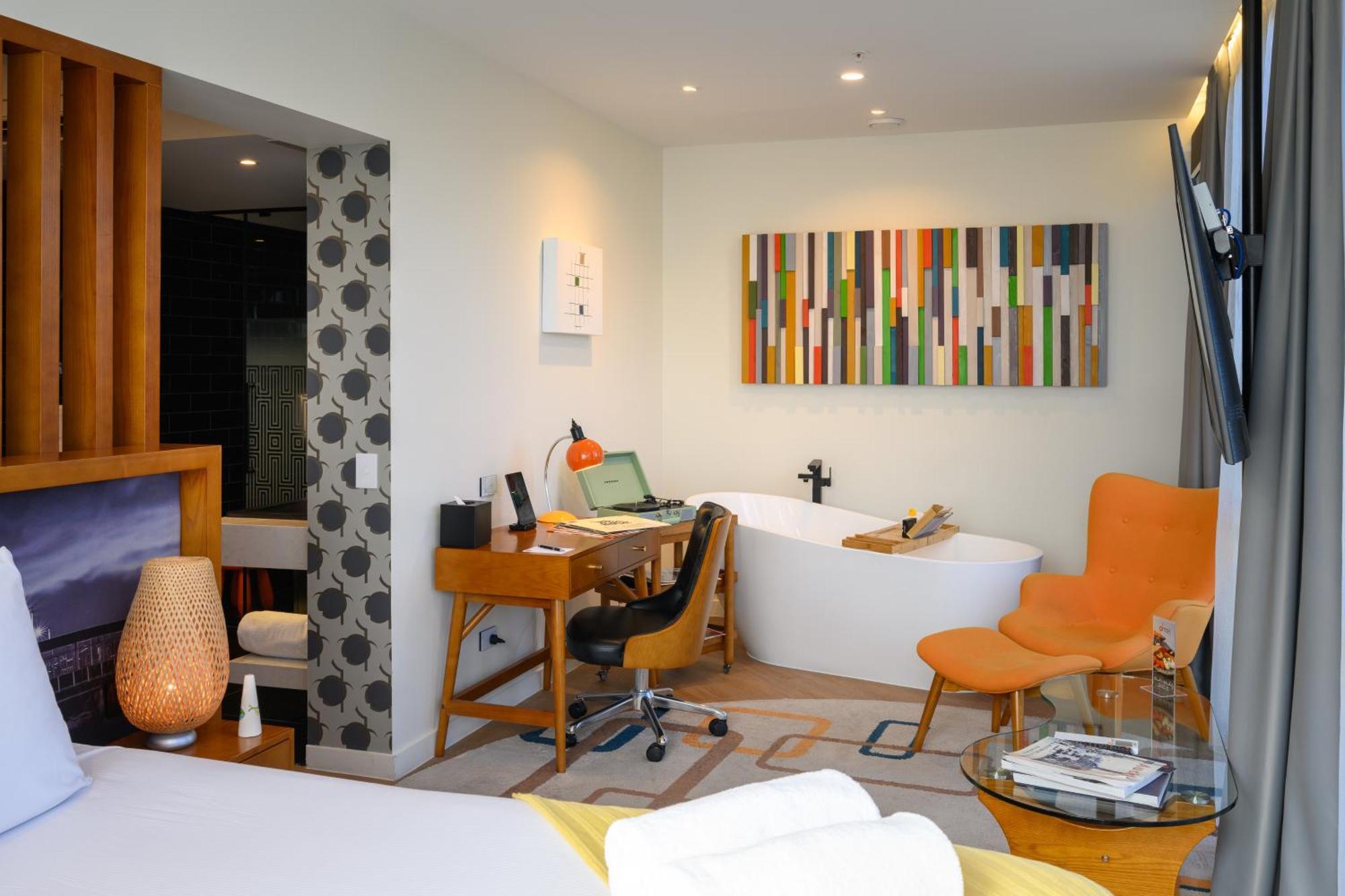 מלון Ohtel אוקלנד מראה חיצוני תמונה A room at the hotel