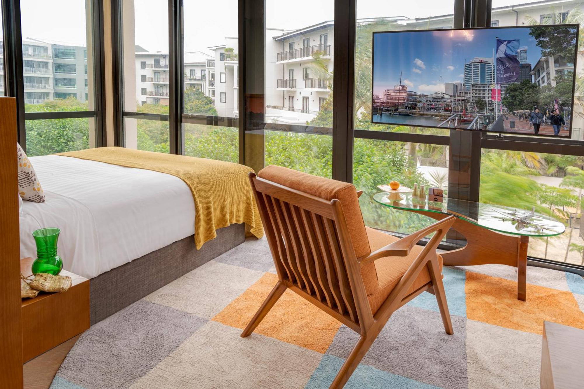 מלון Ohtel אוקלנד מראה חיצוני תמונה A bedroom at the hotel